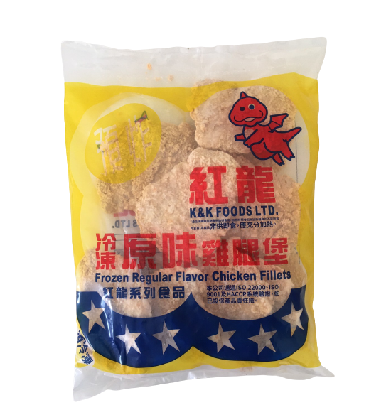 紅龍全熟原味雞腿堡(10入)