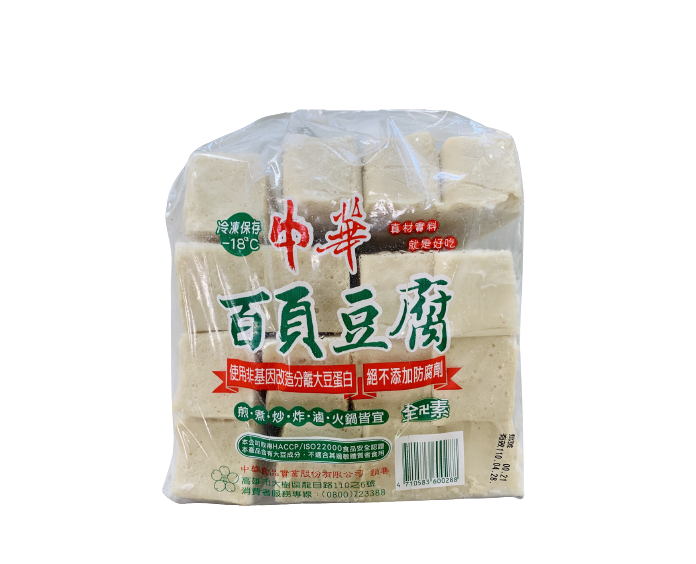 中華百頁豆腐(3公斤)