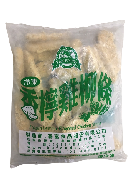 紅龍檸檬雞柳條(1000公克)